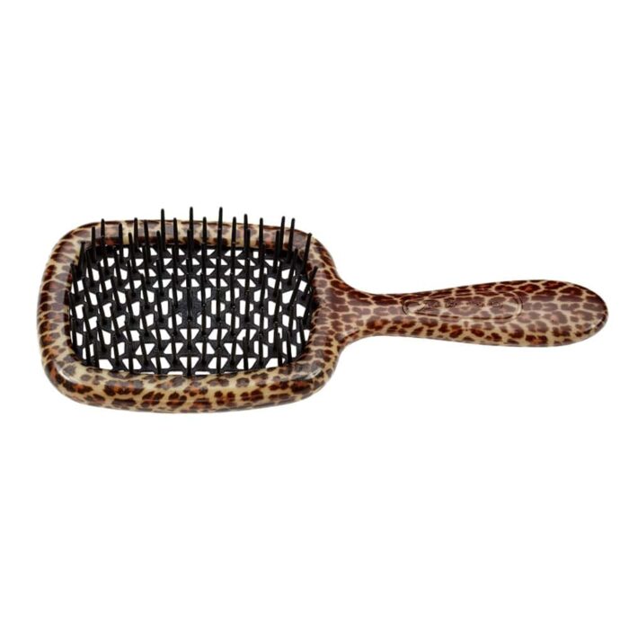 Janeke Superbrush Small Leopard Black