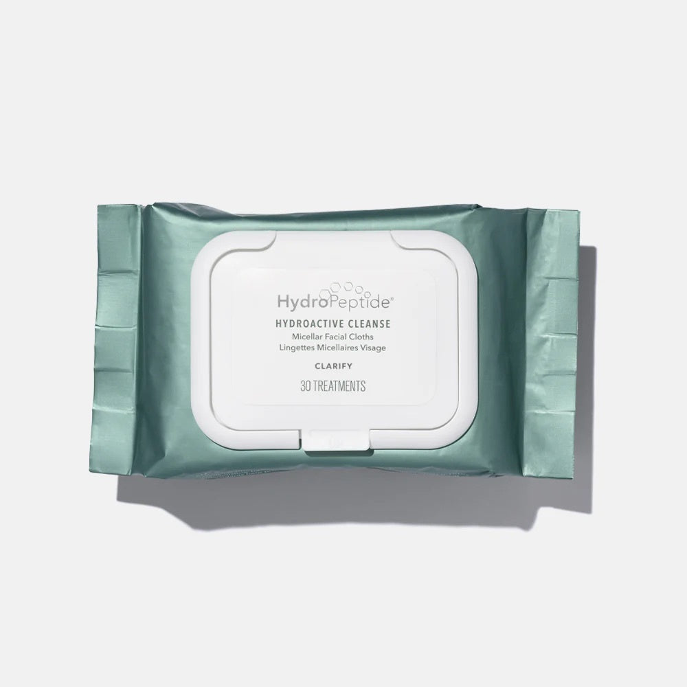 HYDROPEPTIDE Hydroactive Cleanse Antioxidant Anti Age Mizellen-Reinigungstuch