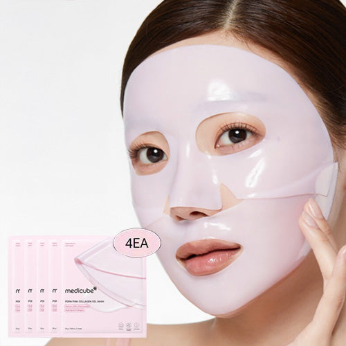 Medicube Pdrn Pink Collagen Gelmaske X4 Set
