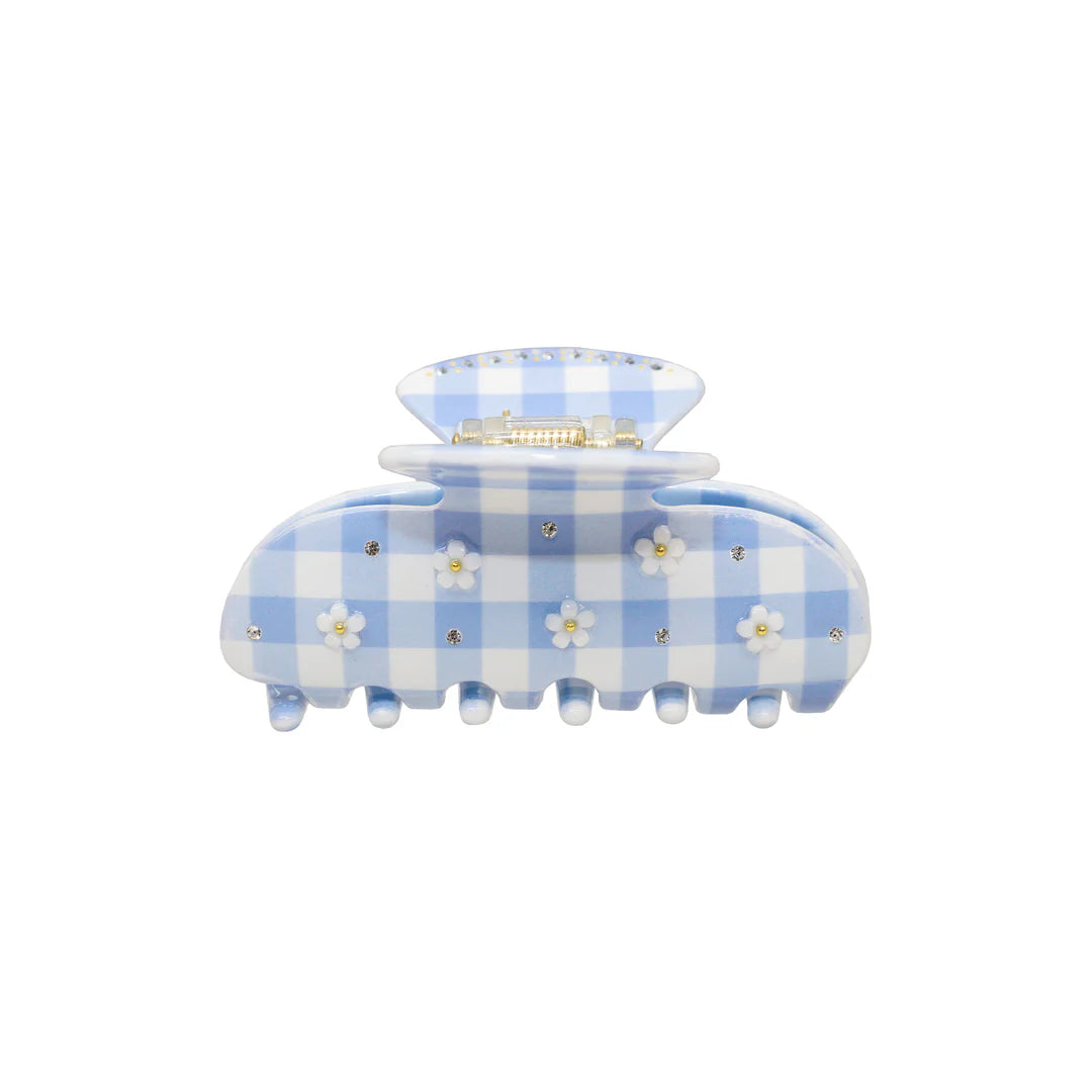 Emi Jay Sweetheart Clip Daisy Blue Picknick