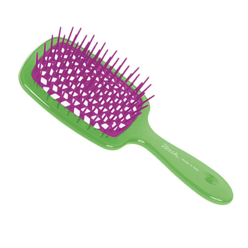 Janeke Superbrush Grün und Rosa-Lila