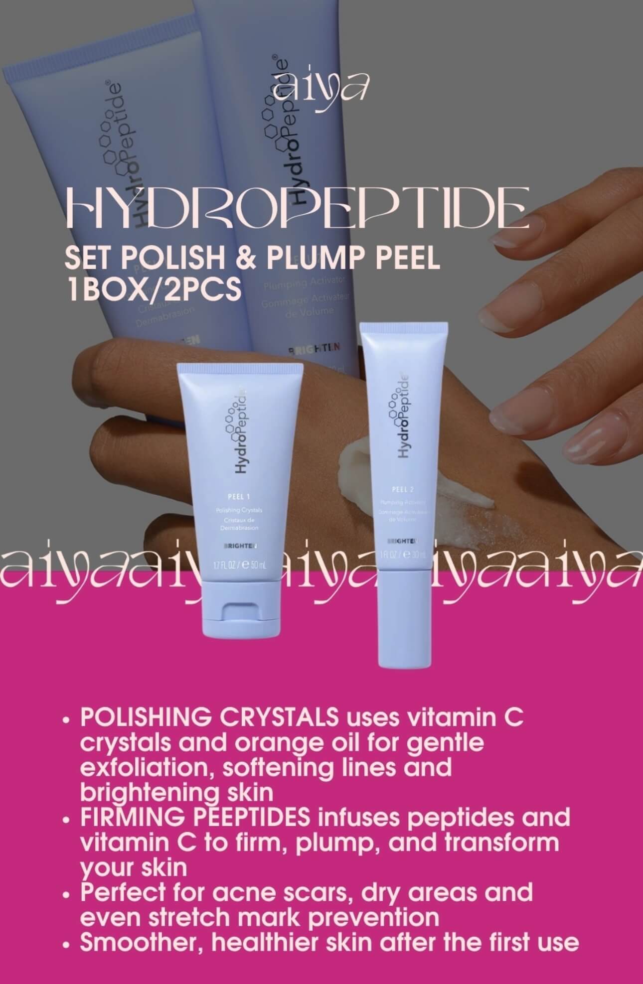 Hydropeptid-SET Polish & Plump Peel 1Box/2 Stück