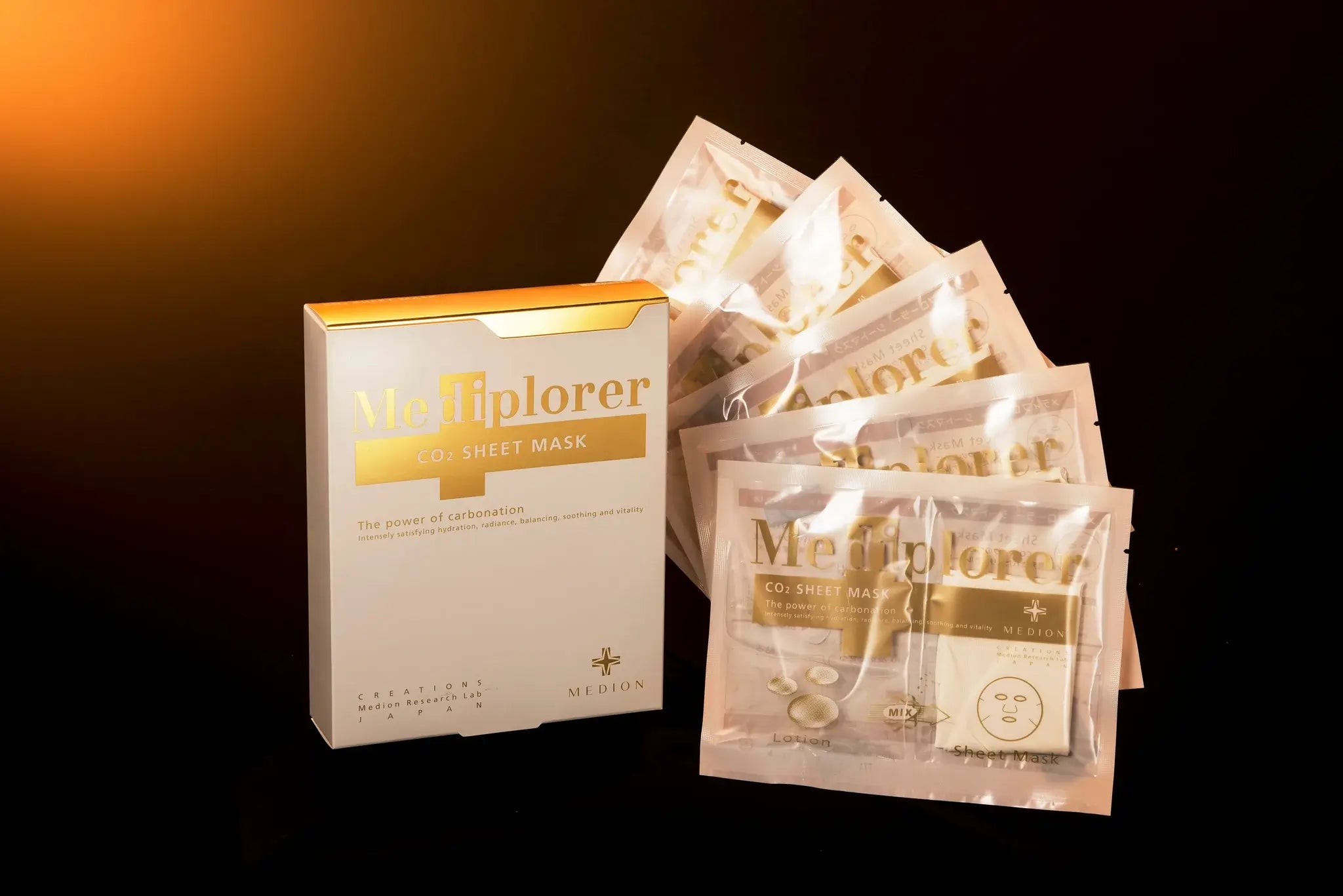 Mediplorer CO2-Tuchmaske (5 Sets)