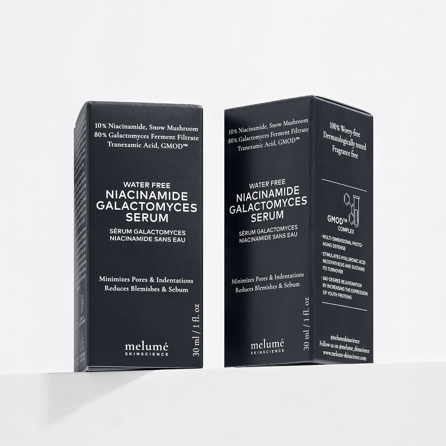 Melumé wasserfreies Niacinamid-Galactomyces-Serum