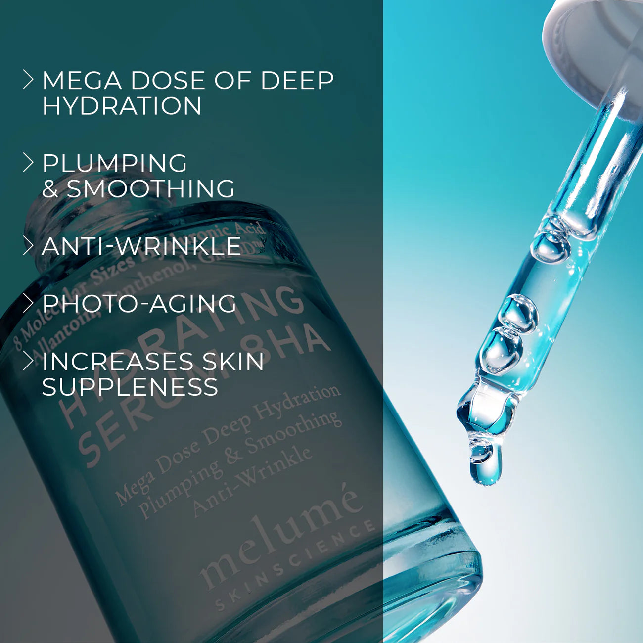 Melumé Feuchtigkeitsspendendes Serum 8HA