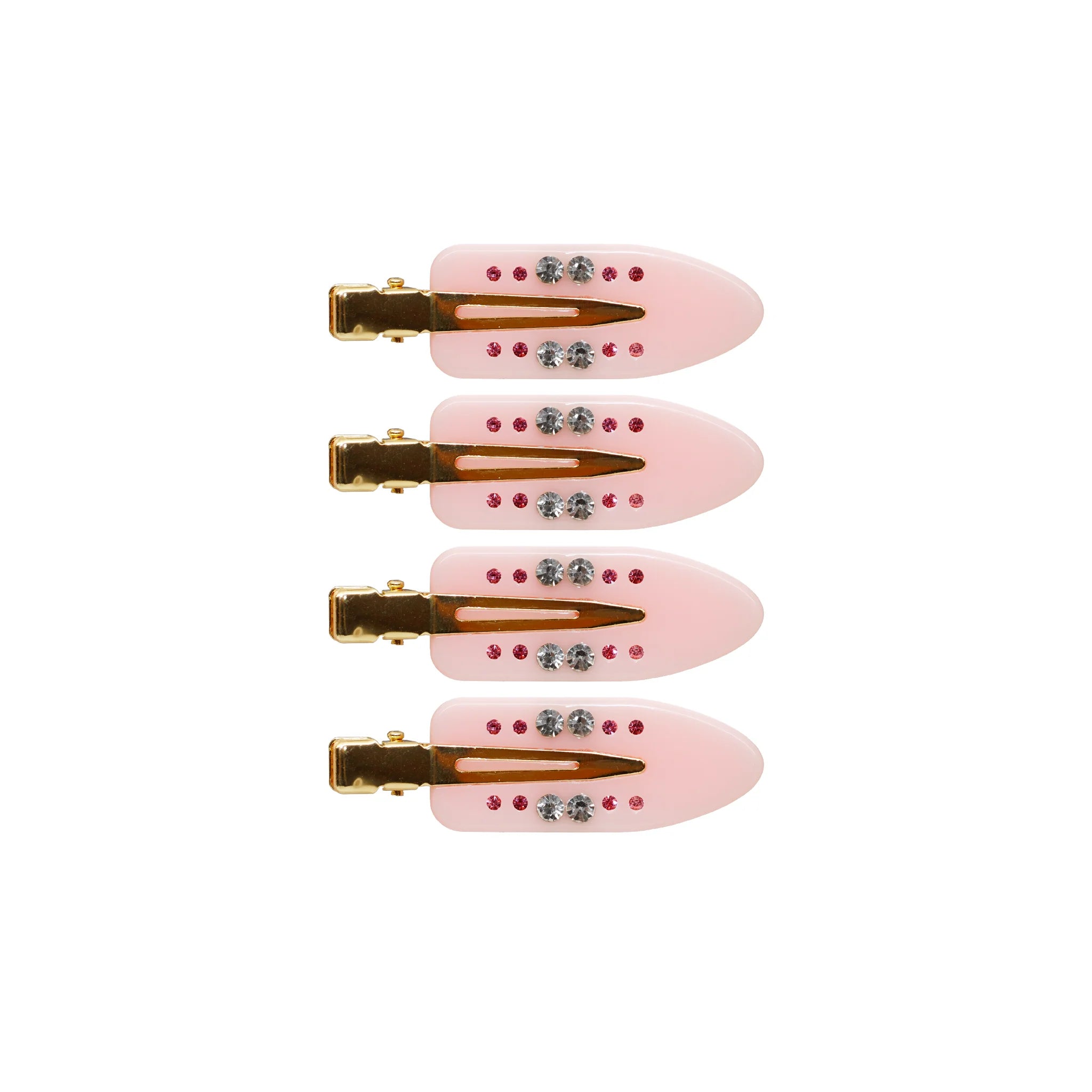 Emi Jay Popstar Clip Pink Flattert X4 Set