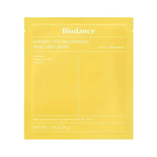 Biodance Radiant Vita Niacinamide Real Deep Maske