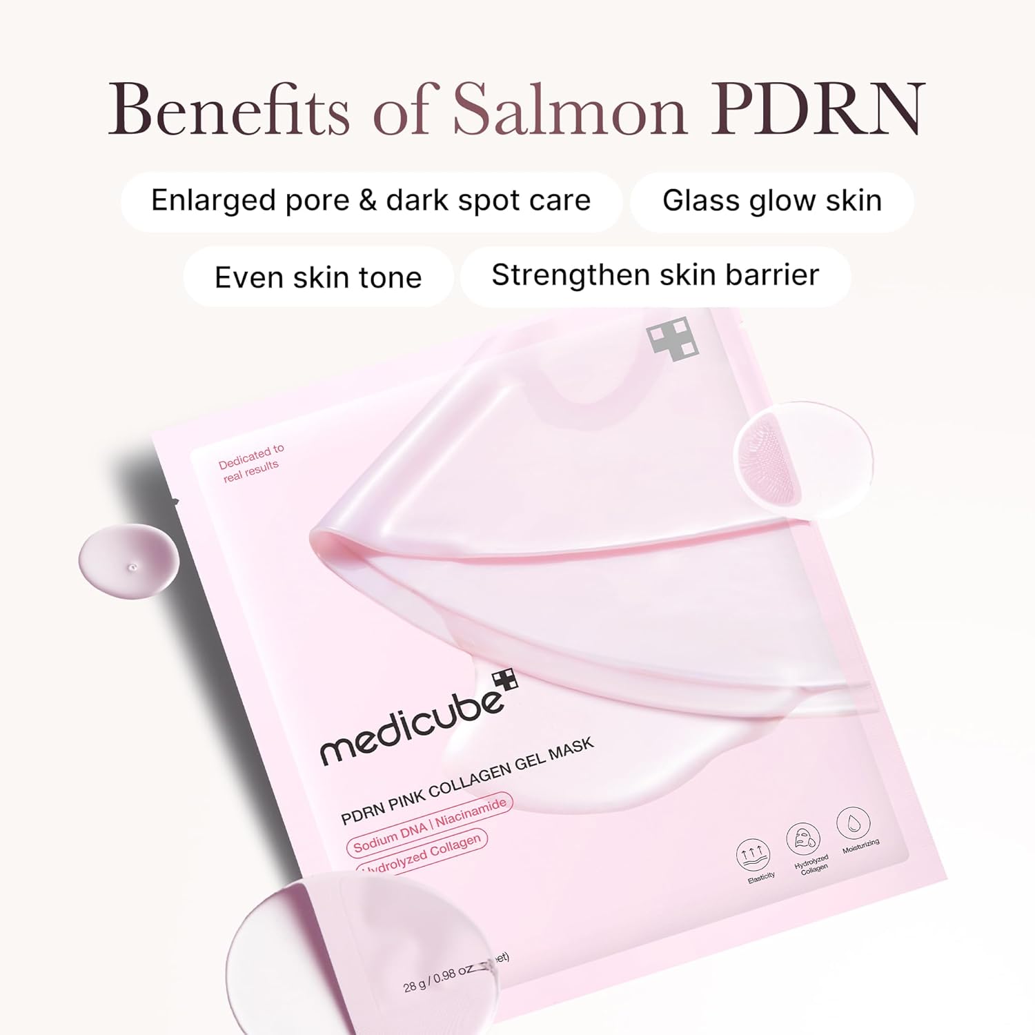 Medicube Pdrn Pink Collagen Gelmaske X4 Set