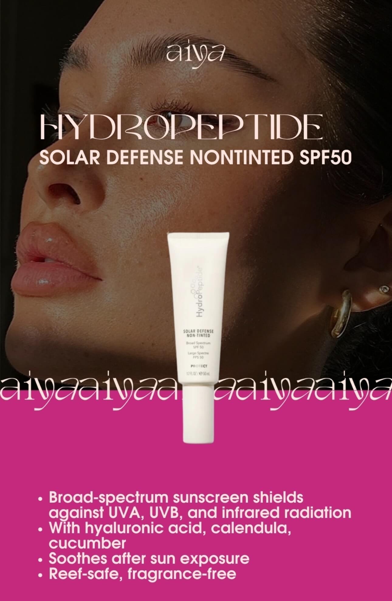 Hydropeptide Solar Defense, nicht getönt, LSF 50